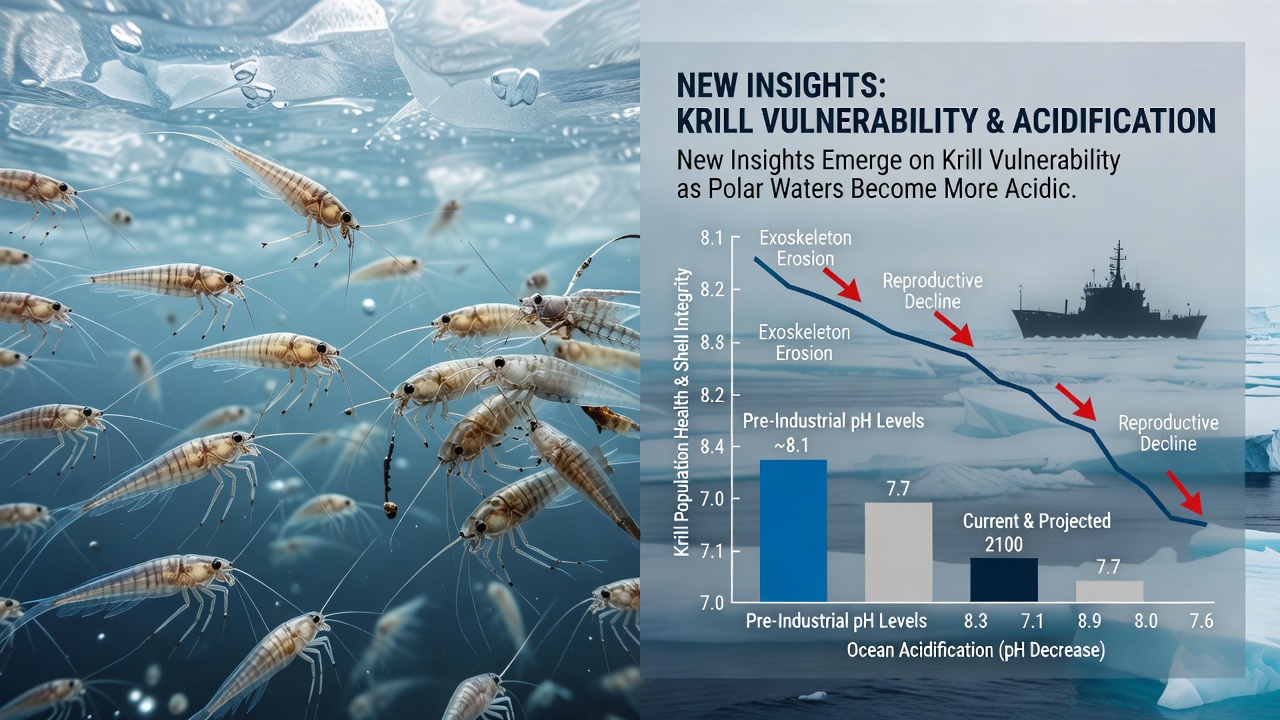 Researchers sampling krill in polar expedition setting